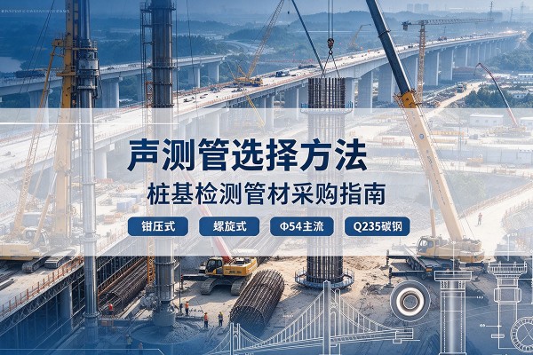 海城声测管选型标准
