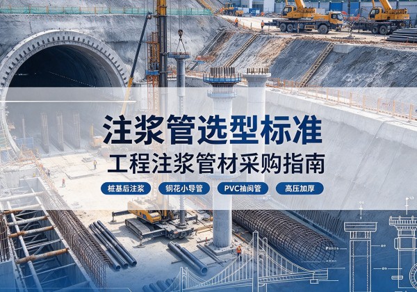 海城注浆管选型标准